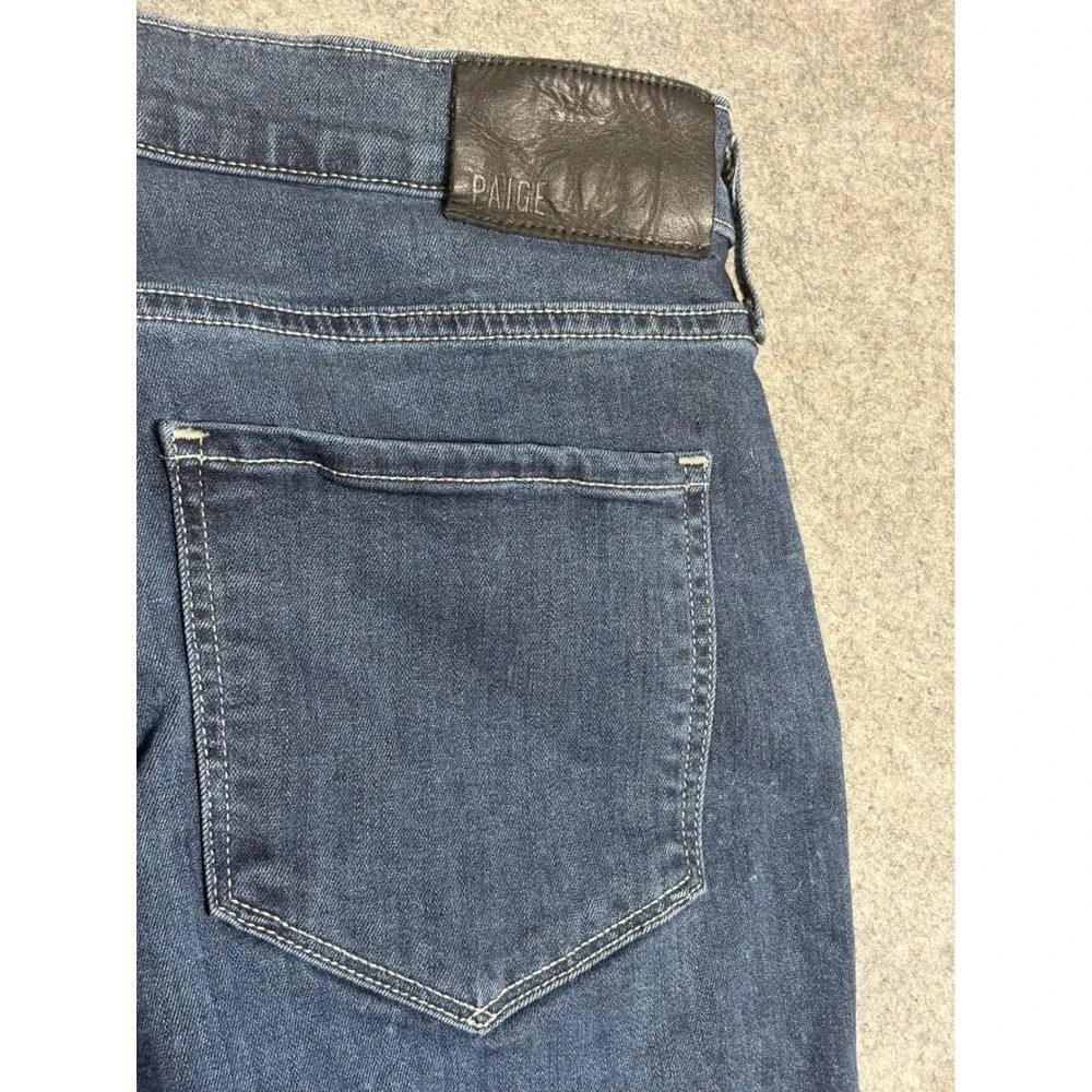 Paige Federal Slim Straight Leg Jeans Mens 30 Dark Wash Indigo W8249